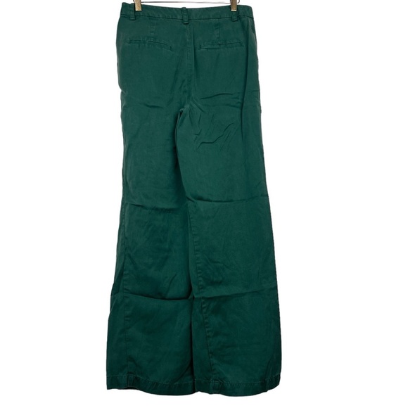 LOFT 2023 Emory Green Wide Leg Trousers - Picture 3 of 7